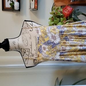 Sunny Floral Print Sundress